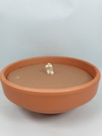Sviečka OPEN CLAY, sypaná KERAMIKA, stredná