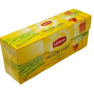 LIPTON YELLOW LABEL BLACK TEA 25ks DÁTUM: 30.04.2025