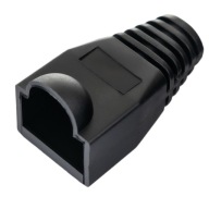 KRYT NA ZÁSTRČKU RJ45, ČIERNA 1 KS