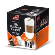 Kapsule pre Dolce Gusto Café René Latte Macchiato Caramel Dolce 16 ks.
