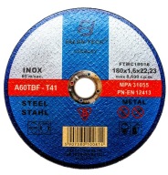DISKY KOVOVÉ REZNÉ KOTOUČE 180/1,6 mm INOX FT