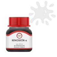 Farba na hladkú kožu, obuv a galantériu Renoskin Silver Dye 25 ml