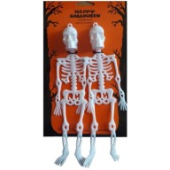HALLOWEENská dekorácia dve kostry