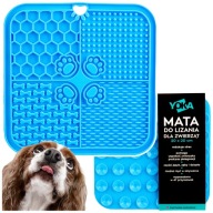 Vanička na LIZING MAT pre psov 20x20cm ANTISTRESOVÁ veľká XL MODRÁ