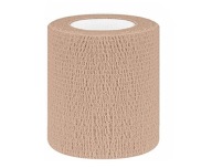ELASTICKÝ, SAMOLEPIACI KOHÉZNY BANDÁŽ 7,5cm x 4,5m ORECHOVÁ BÉŽOVÁ