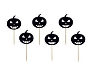Halloweenske košíčky na muffiny, 6 ks