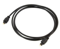 Kábel OPTICKÝ KÁBEL T-T Toslink 1,5m (1245a)