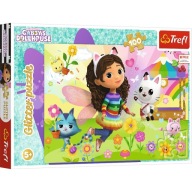 PUZZLE 100 EL - Glitter Glitter Gabby TREFL 14832
