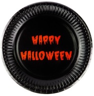 Papierové taniere Bloody halloween 18 cm 6 kusov HAL-062