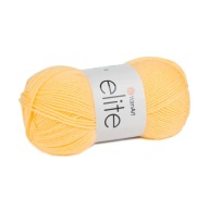 100g priadza 100% akryl YarnArt Elite svetlo žltá 216