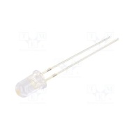 LED dióda 5mm teplá biela S.J číra 35000mcd OSM54K51111A
