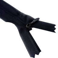 Skrytý zips 20cm ČIERNA 2182