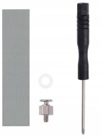Skrutka pre M.2 SSD disk, vzdialenosť 2,5mm + Thermopad + skrutkovač