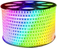 RGB LED pásik 230V 5050 1M Vodotesný hadicový pás