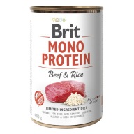 Brit Mono Protein Beef & Rice Mokré krmivo pre psov Hovädzie mäso a ryža 400 g