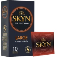 Unimil SKYN LARGE nelatexové kondómy, väčšia veľkosť XL, 10 ks.