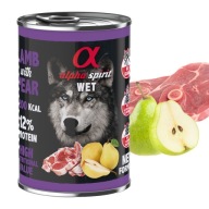 ALPHA SPIRIT Mokré krmivo pre psov LAMB 400g
