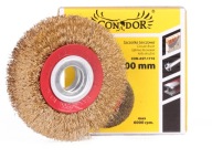 MOSADZOVANÁ DRôTENÁ KOTÚČOVÁ KEFA 100 x 20mm DREL