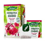 Herbapol Studený čaj malina granátové jablko 20x1,8g