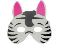 SUPER Maska Animals Pena PM043 Zebra zoo savana
