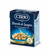 Fazuľa Spagna biela v balení Tetra Recart 380 g CIRIO