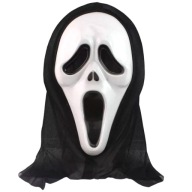 KRIČIACA MASKA S KUKÚČOU pre HALLOWEENSKÉ KRIČIACE MASKY