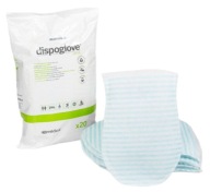UMÝVACIE RUKAVICE S DISPOGLOVE ALOE VERA MYDLO 20 KS
