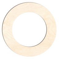 drevená obruč na lapač snov, šírka 14 cm, 25 mm
