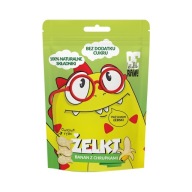 Banánové želé s lupienkami 35 g Purella vegan