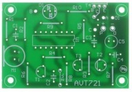 Klapka-akustické diaľkové ovládanie, AVT721 PCB