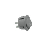 ROUND GREY MANUAL kolískový prepínač pre LED