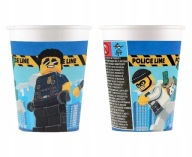 Lego City papierové poháre 8 ks.