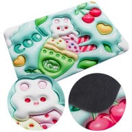 3D protišmykový absorpčný detský koberček do kúpeľne