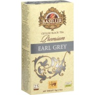 EARL GREY bergamot BASILUR čajové vrecúška 25 ks