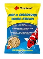 Základné krmivo pre jazierkové ryby Tropical Koi & Goldfish Basic Sticks 1l