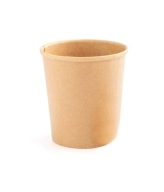 Nádoby na polievky EKO Kraft papier 470ml 25 ks