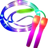 NASTAVITEĽNÉ ŠVIHADLO PRE DETI, OSVETLENIE LED, ŠPORTOVÉ, FAREBNÉ, 3 režimy, 2,7 m