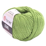YarnArt Jeans 69 Svetlozelená