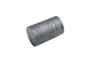Cylindrický feritový magnet 40x8 mm F30, sada 5 kusov