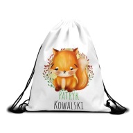 Batoh Taška do škôlky na topánky Meno FOX LISEK