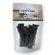 SLOW-DOG sušené prírodné pochúťky 100% - Jelení tyčinky 100g