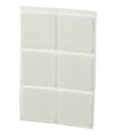 Plsťové podložky, plsť na nábytok, 35x35 mm 6 ks.