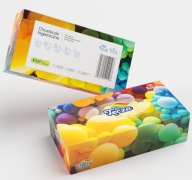 Neparfumované vreckovky Rainbow 150 ks