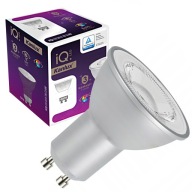IQ-LED žiarovka GU10 BASE 6,5W-NW svetelný zdroj 515lm 4000K