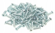 EURO SKRUTKY DO DREVENÝCH NÁBYTKOVÝCH PÁNTOV 6 x 11,5 mm MONTÁŽ NÁBYTKU 100 ks