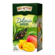 BIG ACTIVE sypaný čaj ZELENÝ S MANGOM 100G
