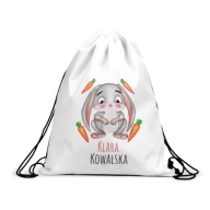 Taška na batoh do škôlky na topánky Meno BUNNY
