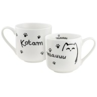 Porcelánový hrnček 450ml Ambition Kotam się