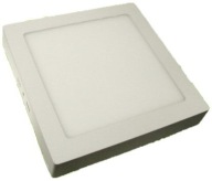 PODSVRCHOVÁ LAMPA Gerry panel 12W LED 230V 4000K biela 16cm x 16cm Štvorc.
