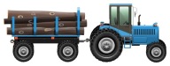 NÁLEPKA NA OKENNÉ SKLENÉ ZRKADLO TRAKTOR KRAJINA